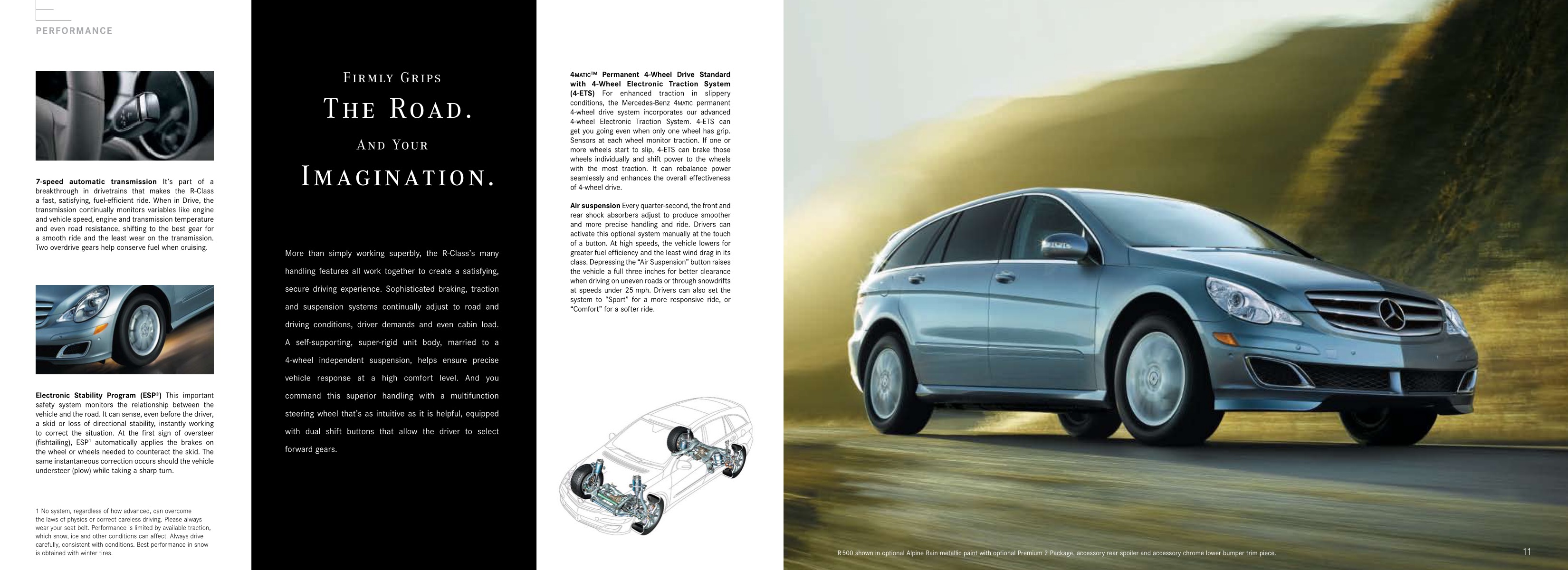 2007 Mercedes-Benz R-Class Brochure Page 2